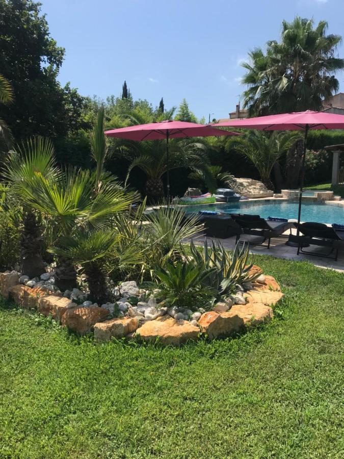 Luxueuse villa piscine et jacuzzi Saint-Paul-de-Vence Esterno foto